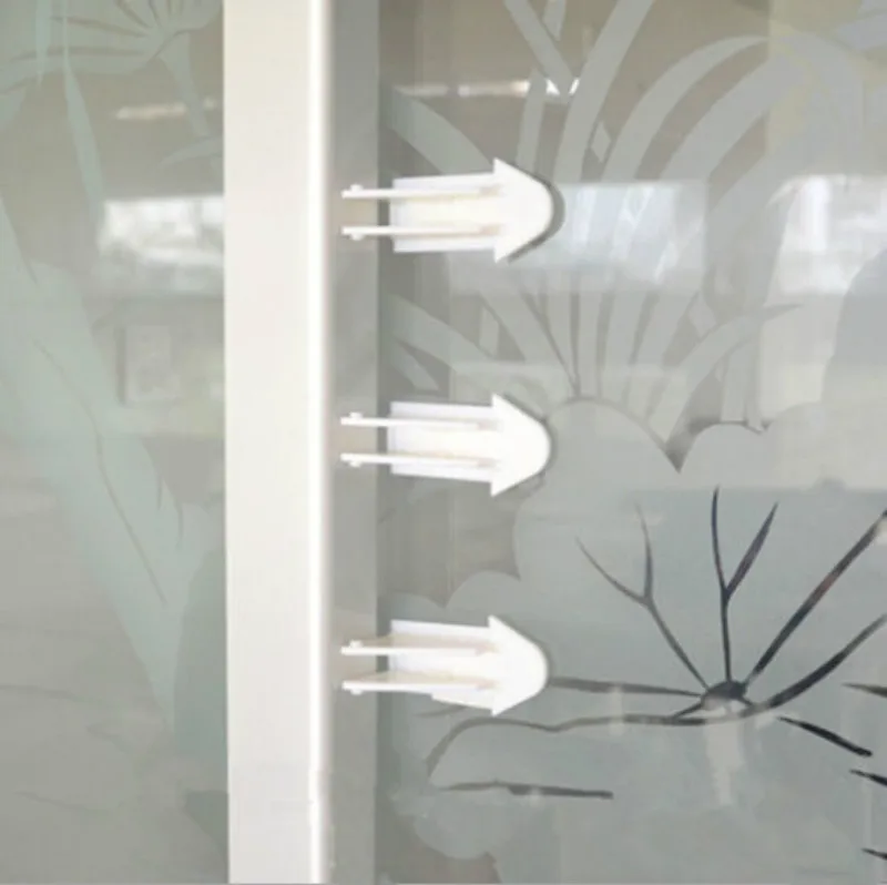 

Safety Lock Child Protecting Sliding Baby Kids Adhesive Window Door Child Locks Safety Move Sliding Cabinet Child Safety Lock