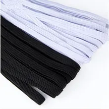 Нейлоновый мягкий Тканый плоский трикотажный швейный эластичный шнур эластичная лента швейная тянущаяся веревка Швейные аксессуары для одежды AA8512