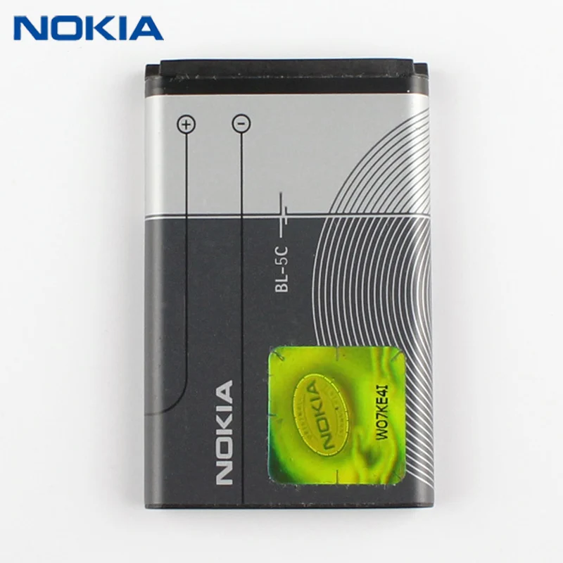 Original Nokia BL 5C phone battery for Nokia C2 01 C2 02 C2 03 C2 06 X2