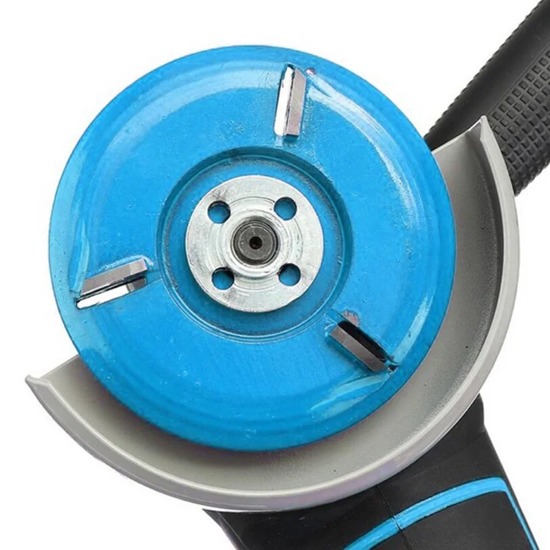 

Power Wood Carving Cutter tool Angle Grinder Attachment Detachable/Round/Flat teeth For 16mm Aperture Angle Grinder