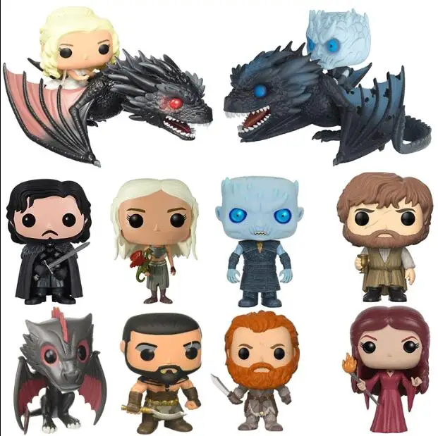 

2019 Funko POP Anime Song Of Ice And Fire Game Of Thrones PVC Movie Action Figure Collectible Model Toys