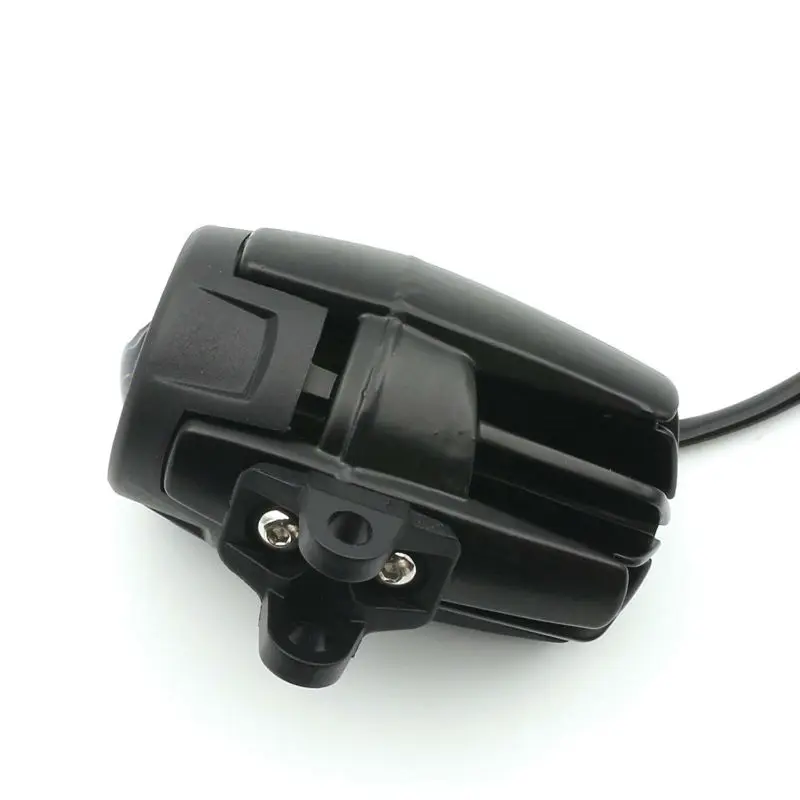  40W Universal Motorcycle LED Auxiliary Light with Protect Guard Bumper LED Driving Fog Passing Lamp - 32962537978