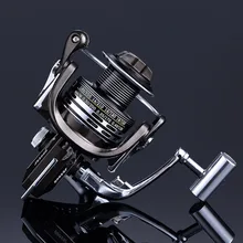 YUYU полная металлическая Рыболовная катушка для спиннинга 1000 2000 3000 4000 5000 6000 7000 13+ 1BB соотношение 5,2: 1 Рыбалка Катушка для спиннинга для соленой воды