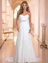 Sweetheart Neck Off Shoulder A-line Vestidos De Novia Sexy Chiffon Bridesmade Dress Vintage 2016