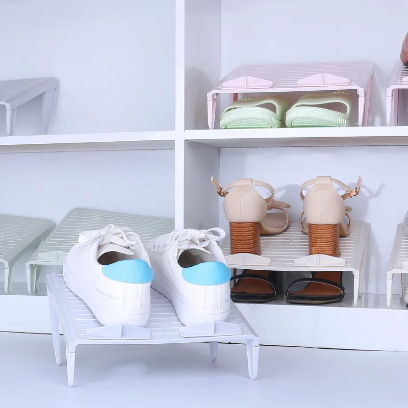 

New Thick Double Shoe Racks Modern Cleaning Storage Shoes Rack Living Room Convenient Shoebox Shoes Organizer Stand Shelf