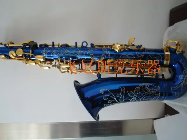 2017new DHL EMS Free Shipping Musical instruments E flat Sax Alto Saxophone blue gold key dhl ems xpsac5121 1pcs new for sch neider free shipping d1