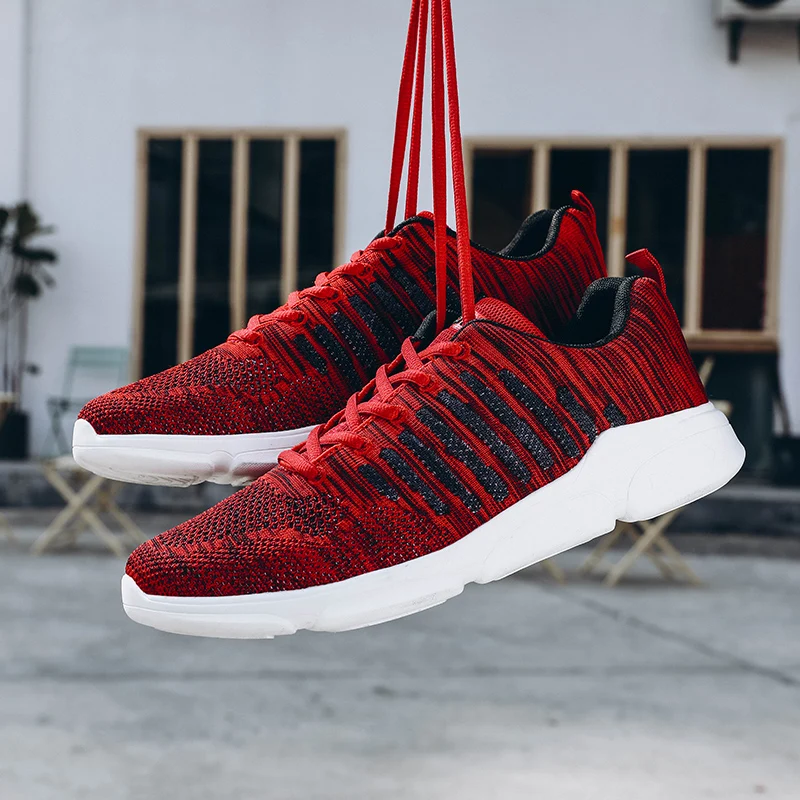 

Large Size 39-48 Mesh Men Casual Shoes 2019 New Spring Lace Up Men Shoes Lightweight Breathable Sneakers Tenis Feminino Zapatos