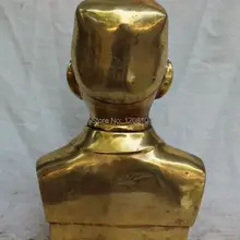 1" Китайский Бронзовый отлично известных таблетки ролик Ли Ши Чжэнь Бак Глава Богом Государств