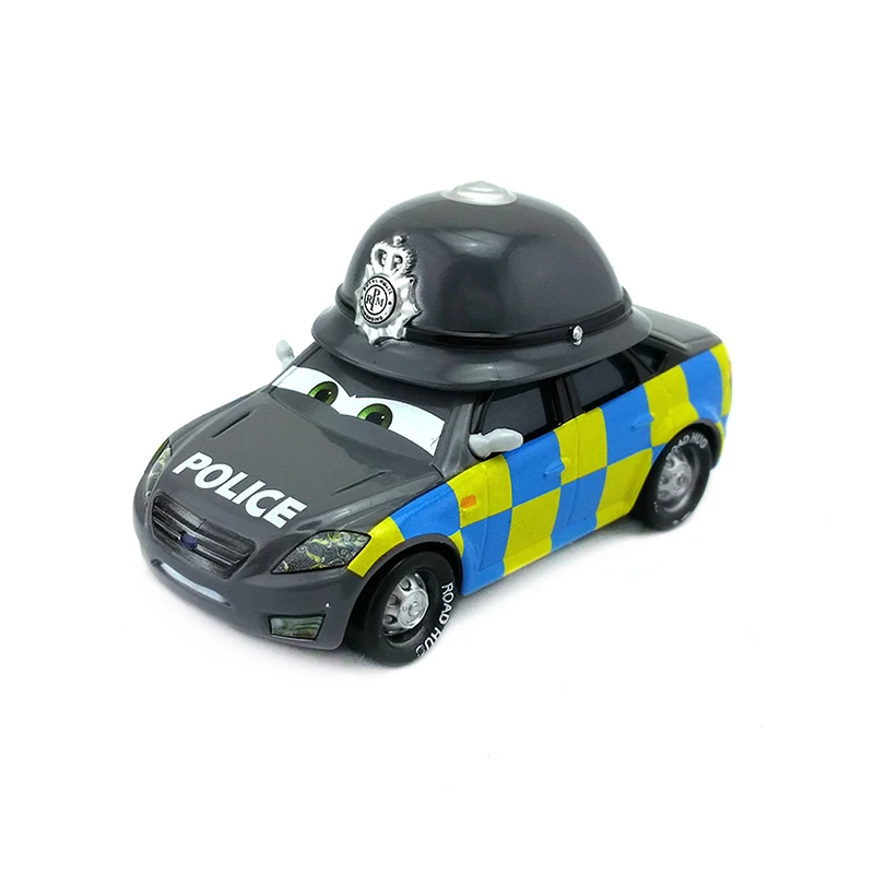 Disney Pixar Cars Mark Wheelsen Police UK 155 Diecast Metal Alloy Toy