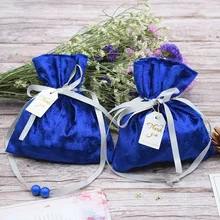 Элегантный фланелевый Грант, свадебный душ, день рождения, юбилей, свадьба, обертка конфет, подарочные сумки на заказ