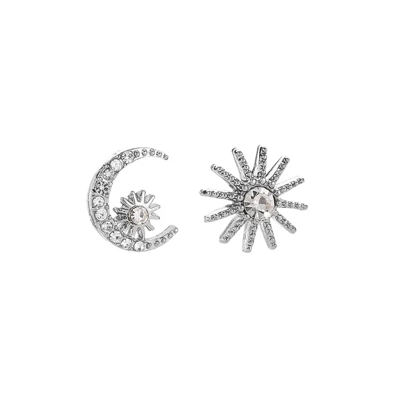 Женские серьги гвоздики New Star Moon модные в Корейском стиле изысканные