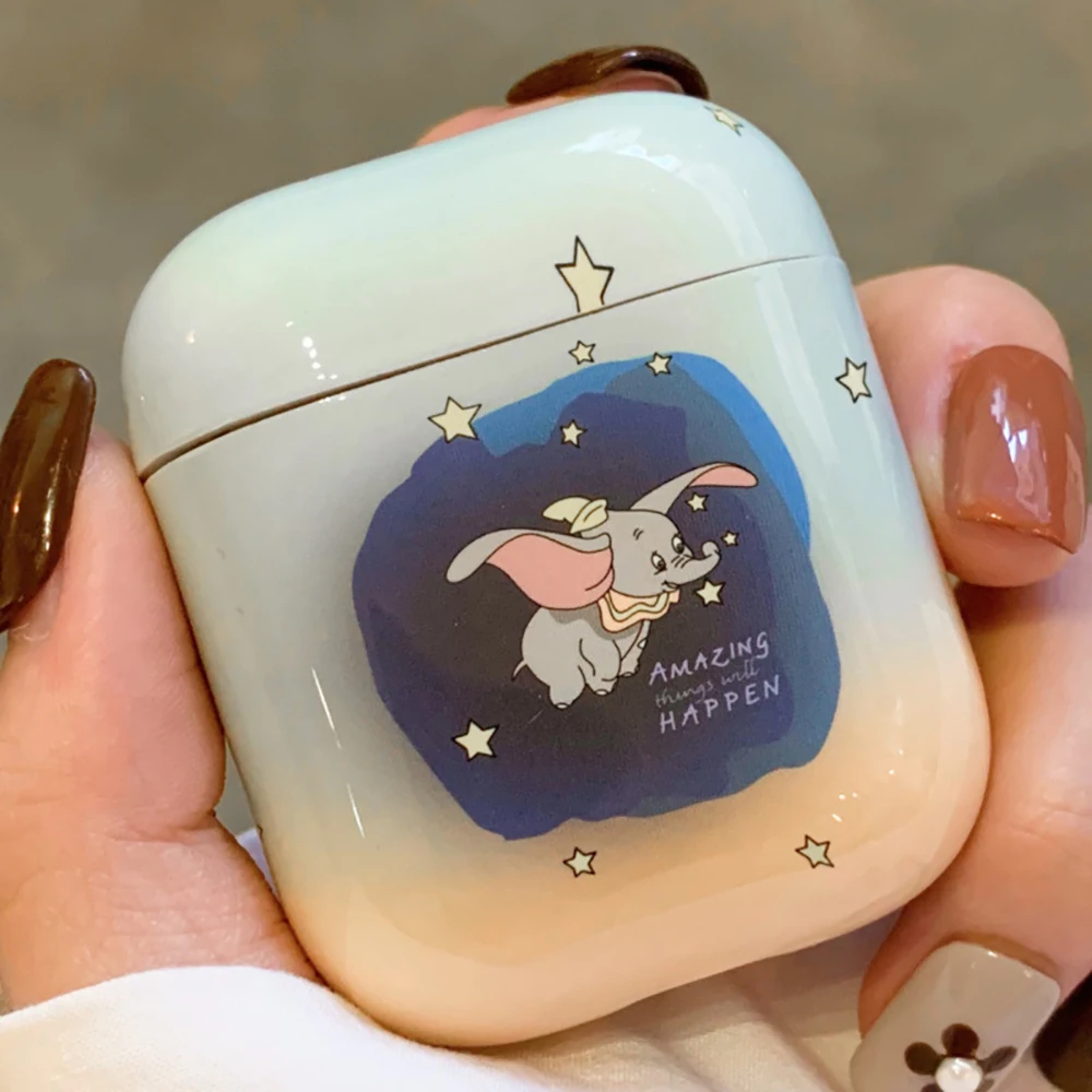 Милые Мультяшные наушники для AirPods Bluetooth беспроводной защитный чехол наушников
