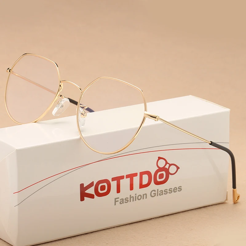 KOTTDO 2018 Модные Винтажные металлические очки женские классические для чтения