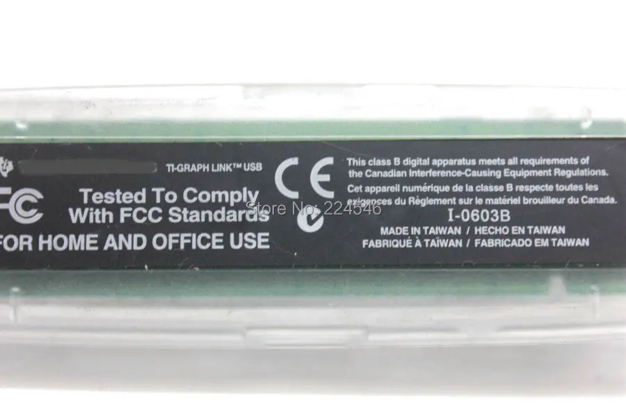 Б/у оригинальный ДЛЯ TI Graphic LINK USB кабель 73 82 83 + 84 85 86 89 92 VOYAGE 200|Компьютерные кабели и