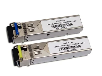 

For Cisco, New GLC-BX-U /GLC-BX-D Pair 40KM 1310/1550nm BIDI Transceiver