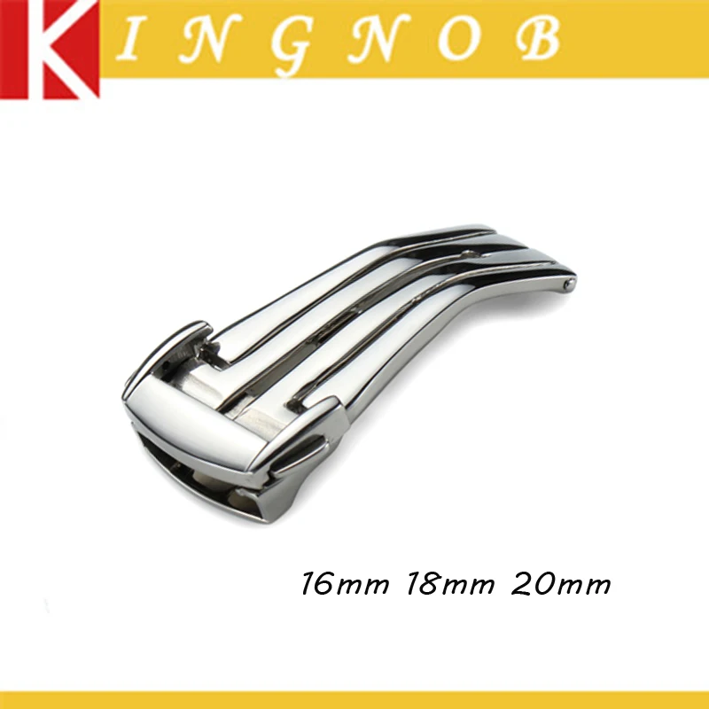 

Top Quality Stainless Steel Polished Watch Buckle 16mm 18mm 20mm Deployment Clasp For OMEGA Watches Free shipping