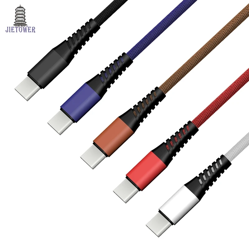 100 шт. в партии USB Type C кабель для Samsung Galaxy S9 S8 Note 8 Plus Кабель быстрой зарядки Xiaomi Mi 5