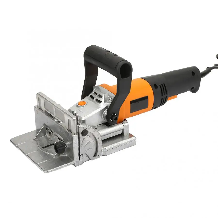 horizontal boring machine wood 220V 760W Electric Wood Biscuit Joiner Woodworking Tenoning Machine Groover Power Tool EU Plug wood router table