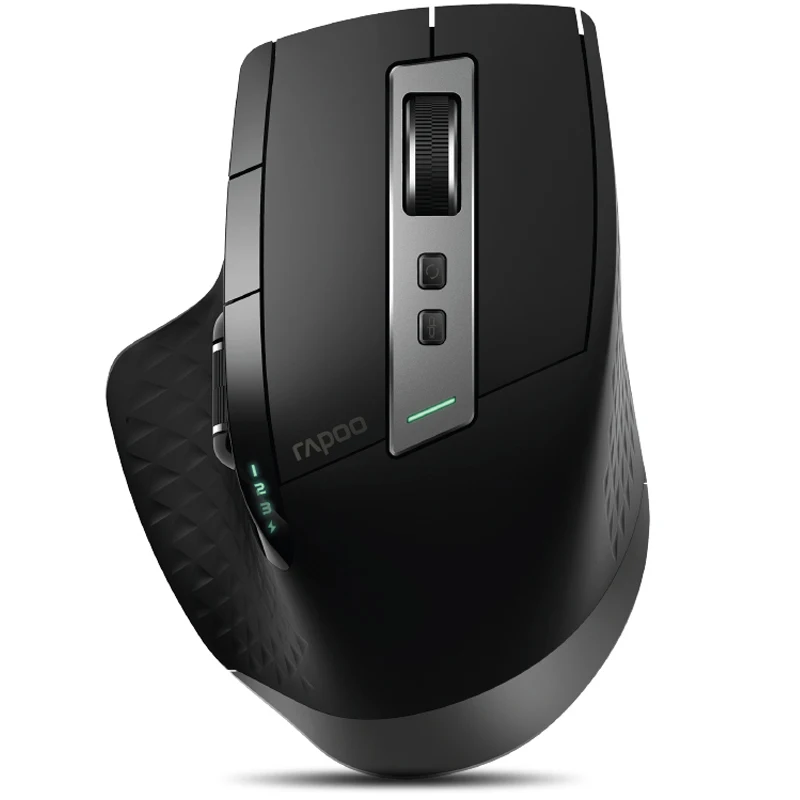 

Rapoo MT750S Rechargeable Multi-mode Wireless Mouse with 3200DPI Bluetooth 3.0/4.0 RF 2.4GHz for Four Devices Connection Office