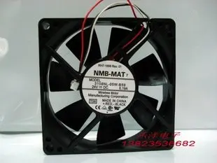 

NMB 3108NL-05W-B59 24V 0.19AThree-wire8020Double ball bearing Cooling fan