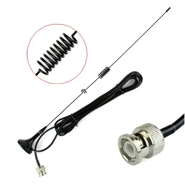 UT 106UV BNC Connector Dual Band Magnetic Vehicle mounted Antenna For Kenwood Motorolar Icom IC V85