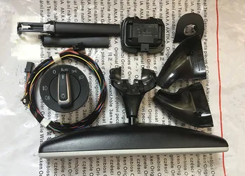 

Auto headlight switch Rain Light Wiper Sensor Antiglare Anti-glare Dimming Rear View Mirror For VW Tiguan Jetta MK5 Golf 6 MK6