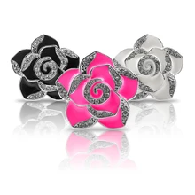 2 шт. автомобиля духи Освежители воздуха Diamond Flower Кондиционер Vent Parfums высококлассные цветок автомобиля твердые духи Vent клип