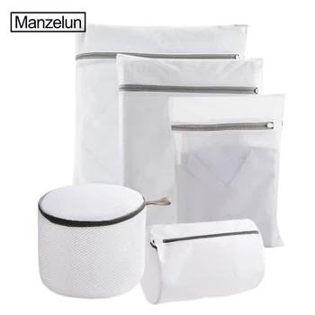 

Mesh Washing Bag Washing Machine Cleaning Bag Clothes Lingerie Bra Classification Laundry Bags Travel Cosmetic Organizer Storage