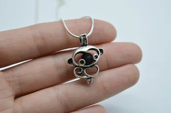 

10pcs Lava Stone Star of David Essential Oil Diffuser Necklace Aromthraphy Lockets 16mm Necklace Jewelry XSH449