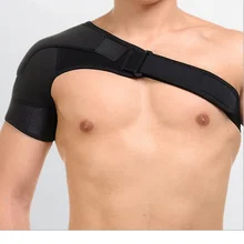 Унисекс фиксатор плеча с прижимной накладкой светильник и дышащий неопреновый плечевой ремень безопасности