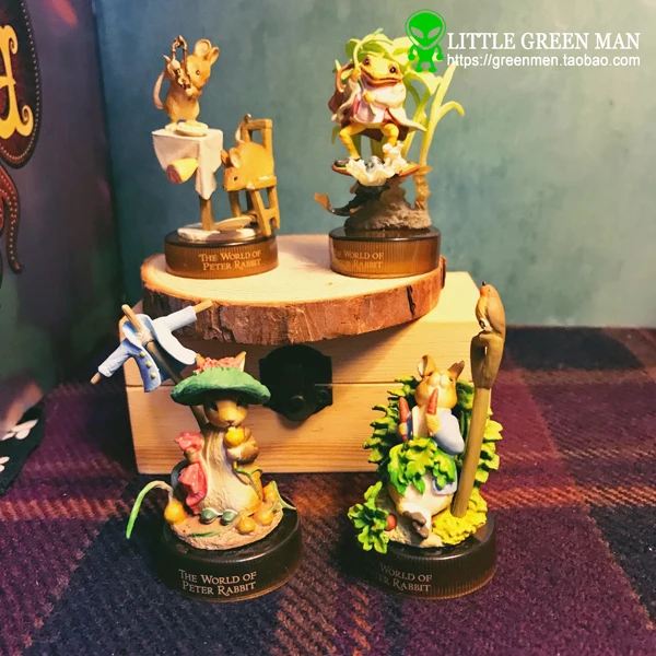 

figure pete r rabbit 5pcs/set out of print