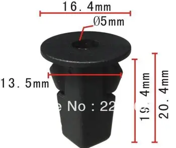 

100PCS Free Shipping Front & Rear Wheel Fender Liner Screw Grommet For Toyota 90189-06028 For GM 94854203 Plastic Fastener clips