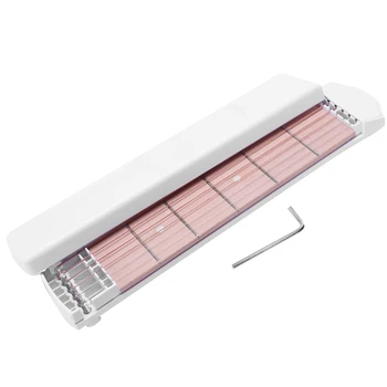 

Musical Instrument Portable Pockets Acoustic Guitar Practice Tool Gadget 6 String For Beginners
