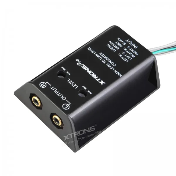 Car Stereo Radio Speaker Two Channel Hi Lo RCA Line Out Converterin