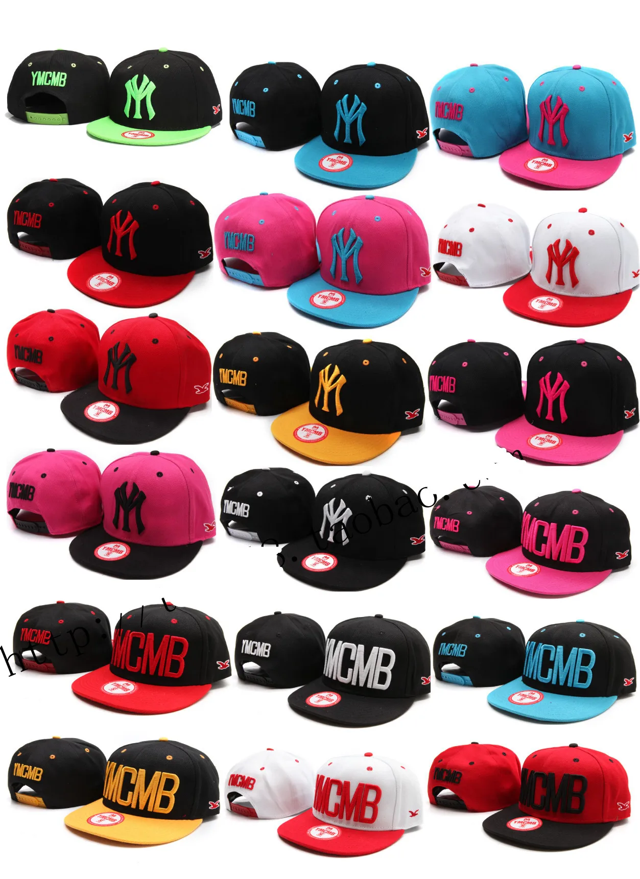 For Y for mcm b back button baseball cap casual hiphop hip hop cap ny
