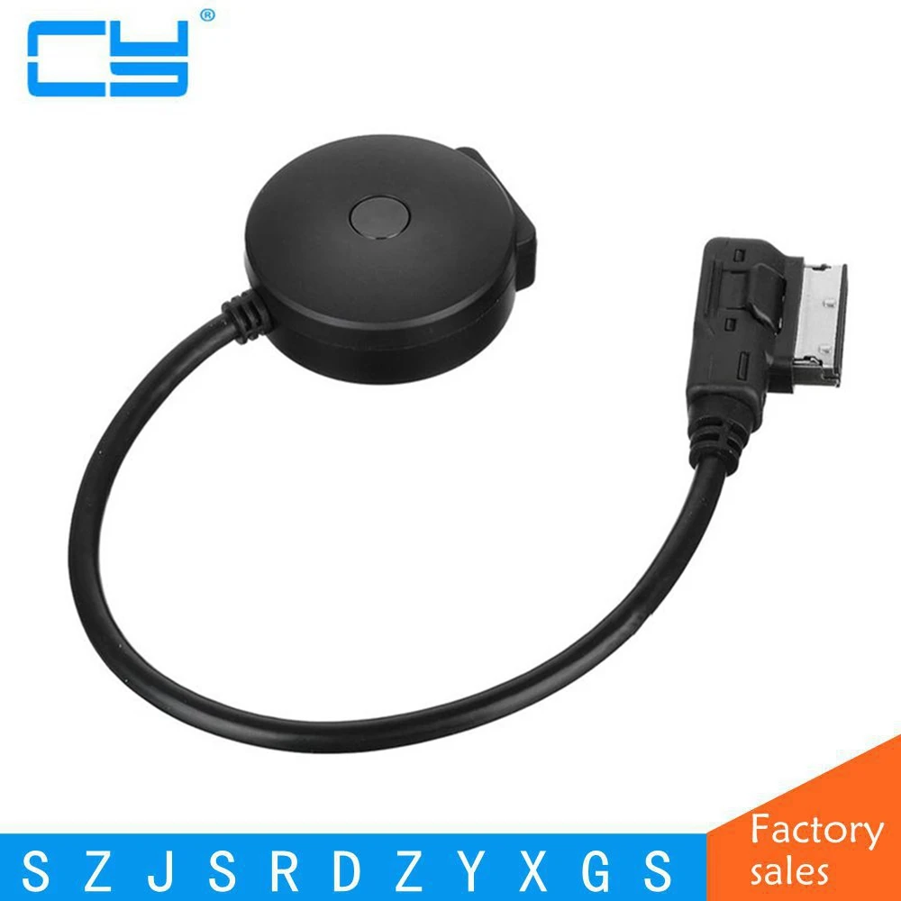 Media In AMI MDI to Bluetooth Audio Aux & USB Female Adapter Cable for