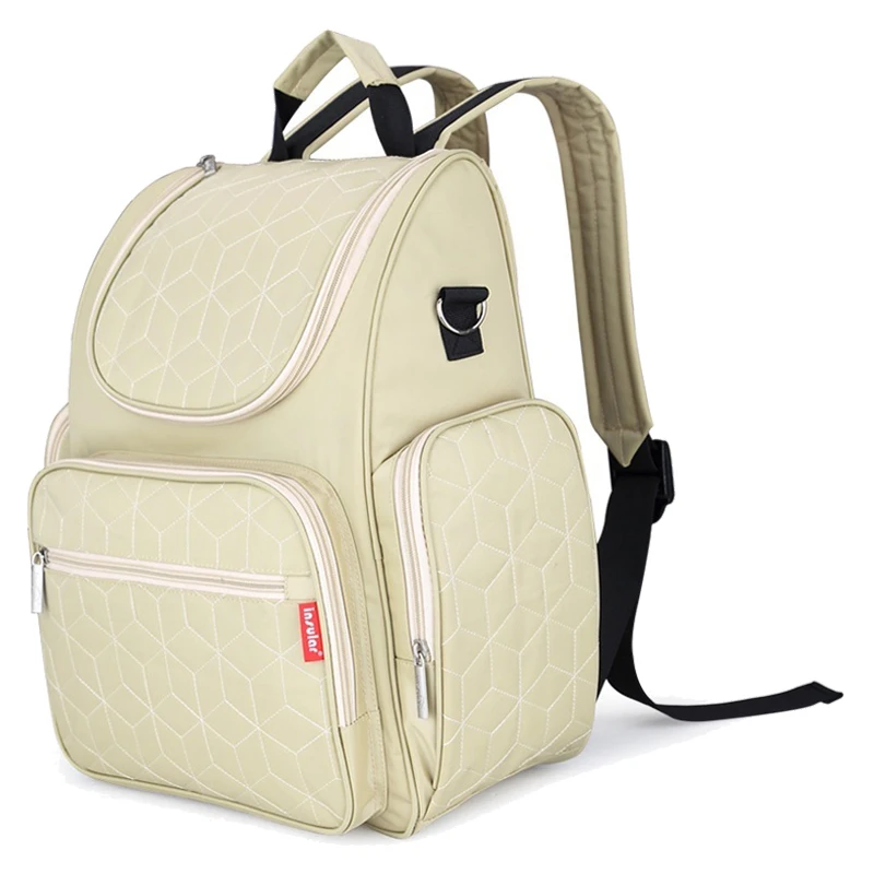 

Waterproof Nylon Mummy Bag Multifunction Diaper Baby Nappy Bag Traveling Bags Backpack High Capacity