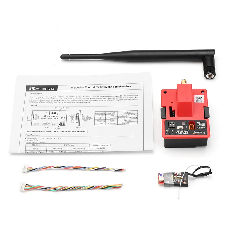 Frsky R9M/R9M 900MHz передатчик большой дальности установленный W/R9 MM мини приемник комбо набор для FPV гоночный RC Дрон части Асса