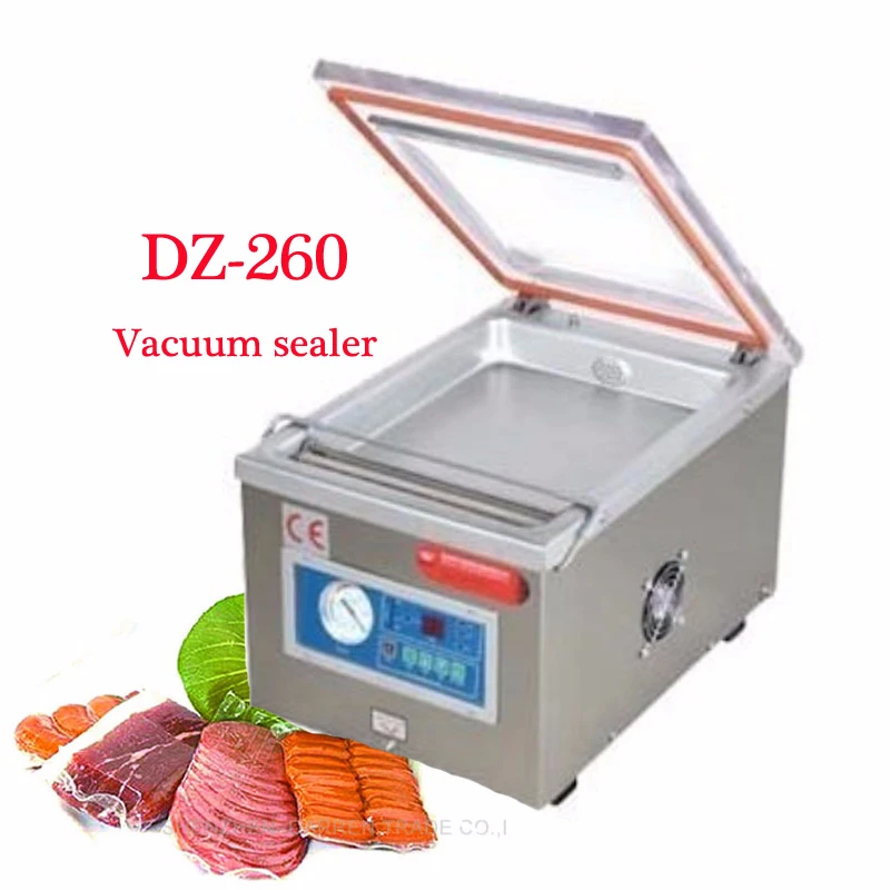 370W Commercial Chamber Vacuum Sealer Food Saver Sealing Packing