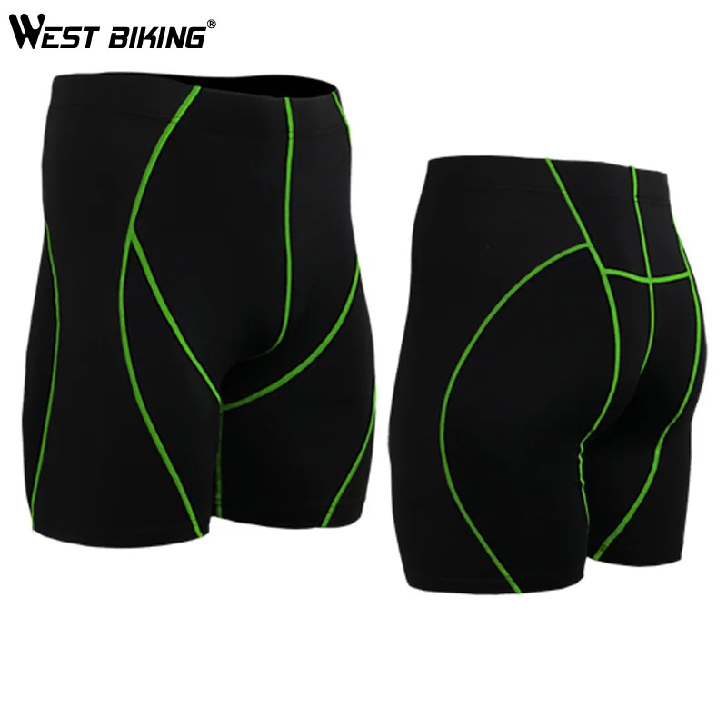 

WEST BIKING Quick Dry Anti-sweat UV Cycling Fitness Shorts Bike Bicyle MTB Road Short Compression Tights Sports Clothing for Men