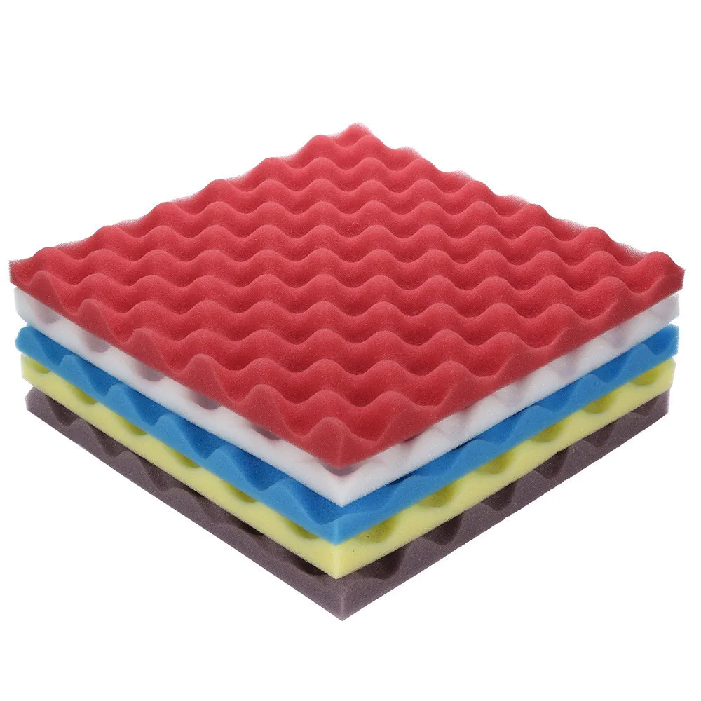 

Acoustic Foam Panel Sound Stop Absorption Sponge Studio KTV Soundproof home wall decor room decoration wallpaper Living Room