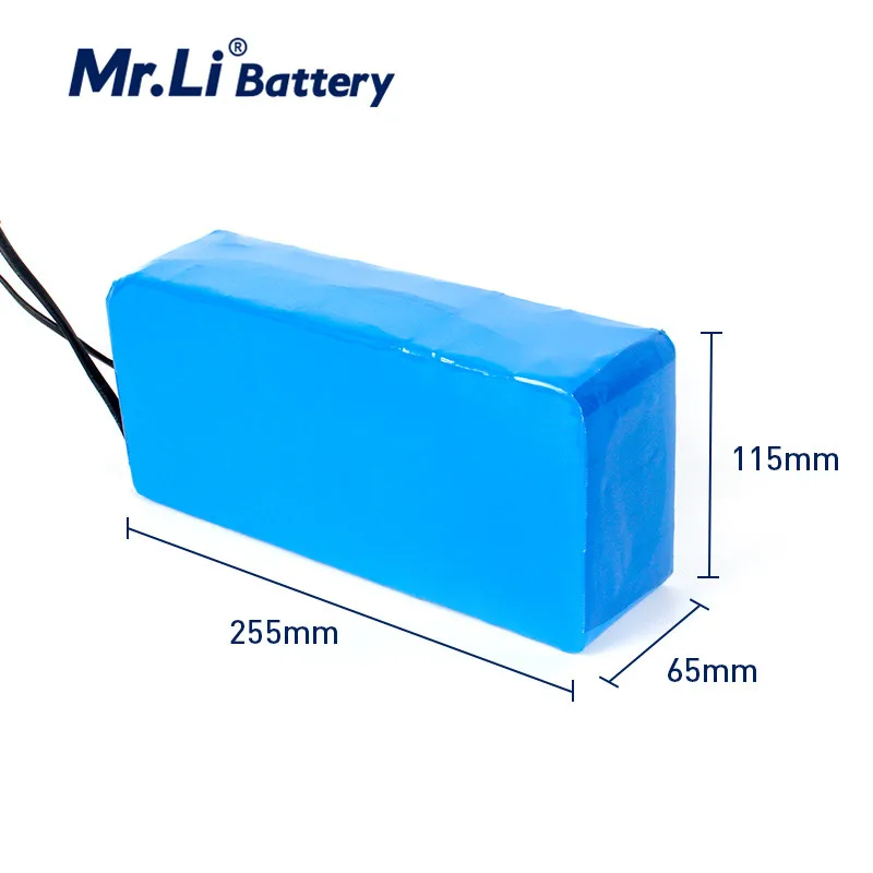 Литий ионный аккумулятор Mr.Li 48V 15Ah для электрического велосипеда аккумуляторная