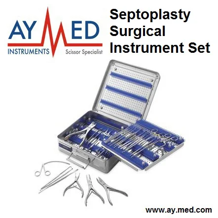 

Premium Quality Septoplasty Surgical Instrument Set - Surgical Surgery Scissors Set