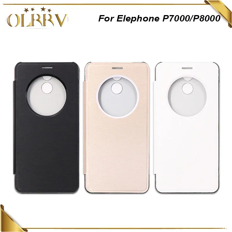 

For Elephone P7000 Case Luxury PU Leather Cover Flip 5.5 Inch For Elephone P8000 Protection phone Plastic Back Cases