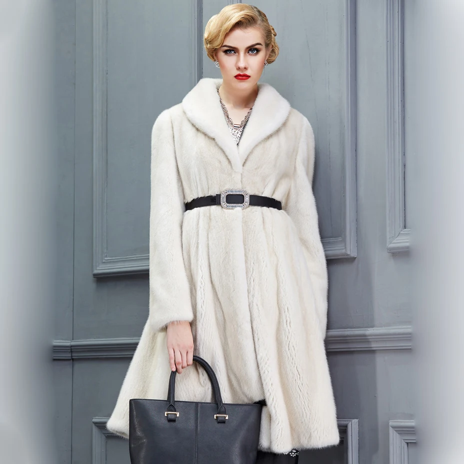 Real fur coats for women luxury mink fur coat Russia fur coats marten
