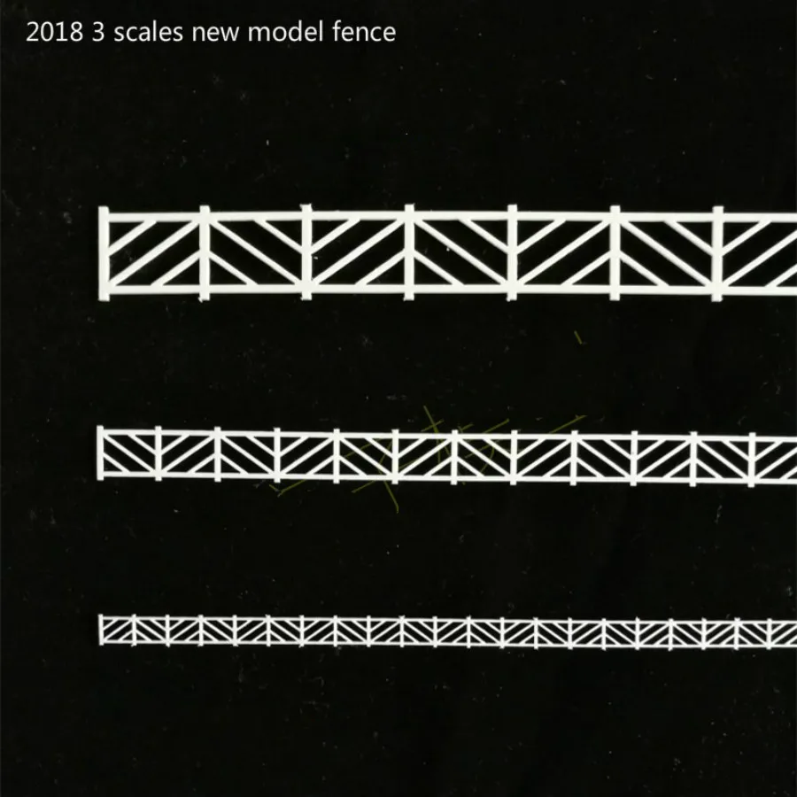 2018 Новый забор в 3 масштабе для архитектуры ho поезда макет модели