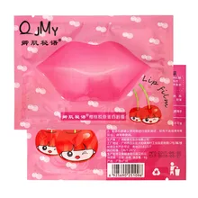 10 шт./партия розовая мембрана для губ увлажняющая косметическая маска для губ паста изобилие гиалуроновая увлажняющая Успокаивающая коллаген для губ маска