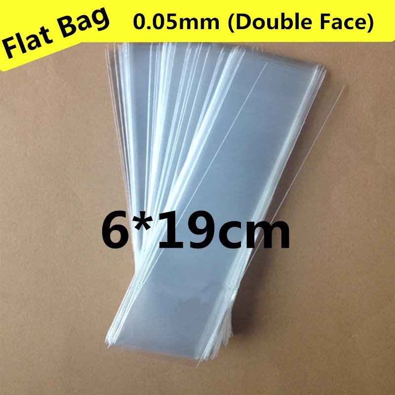 

200pcs/lot 6*19cm Small Long Plastic Food Clear Cellophane Cake Pop OPP Bags Lollipop Bakery Gift Cookie Packaging Packing