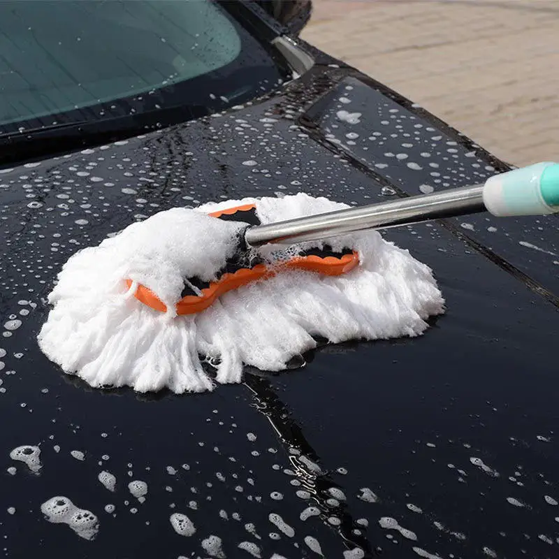 Чистящая щетка для мытья машины, мягкая молочная шелковая швабра, чистящая щетка, инструмент высокого качества, щетки для чистки автомобиля