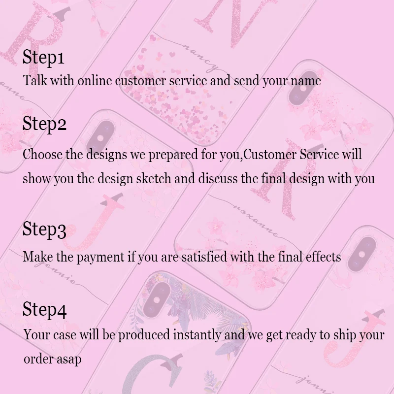ciciber DIY Name Custom Design Name for iPhone Case 7 6 8 6s Plus X XR XS MAX Funda Phone Case for Samsung S10 S9 S10+ Plus S10e